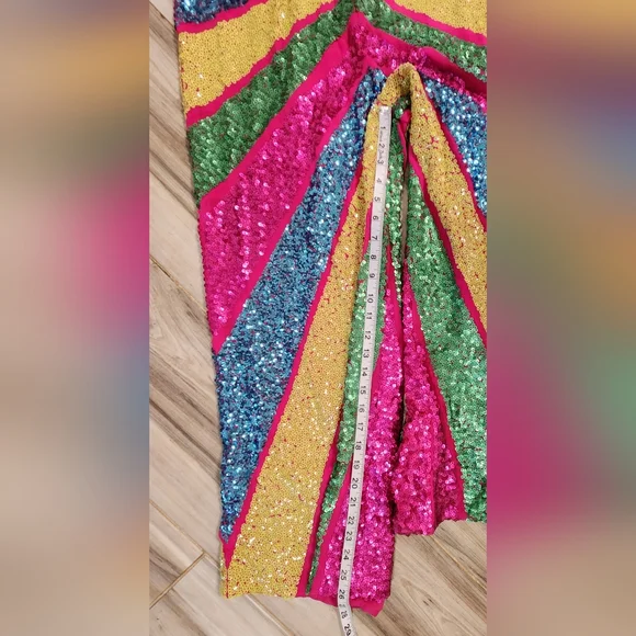 Nasty Gal Multicolor Sequin Jumpsuit - Picture 12 of 14